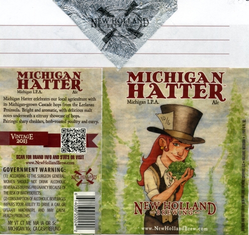 Michgan Hatter Ale. Michigan IPA